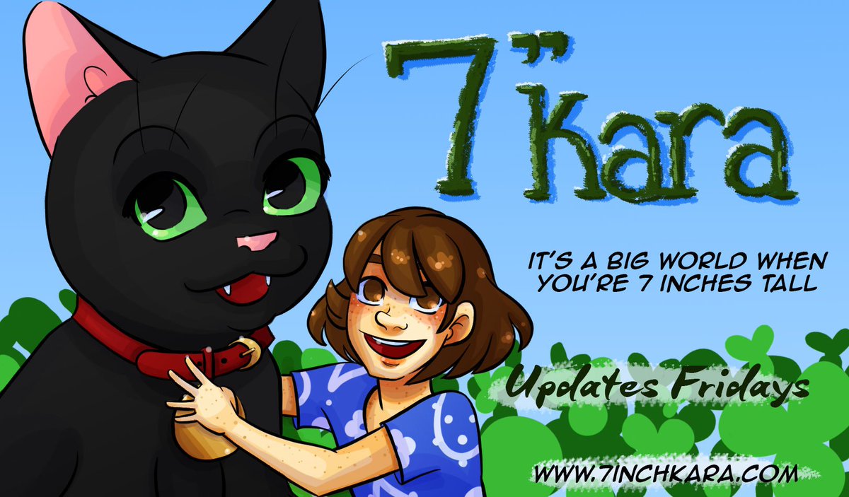 Nattosoup's tweet image. There are so many things I'm working on that I cant share here (class stuff, pitch stuff), but I CAN share today's 7" Kara update! Check it out here: 7inchkara.tumblr.com/post/180656186… #InkDropCafe #webcomic #allagescomic #watercolor