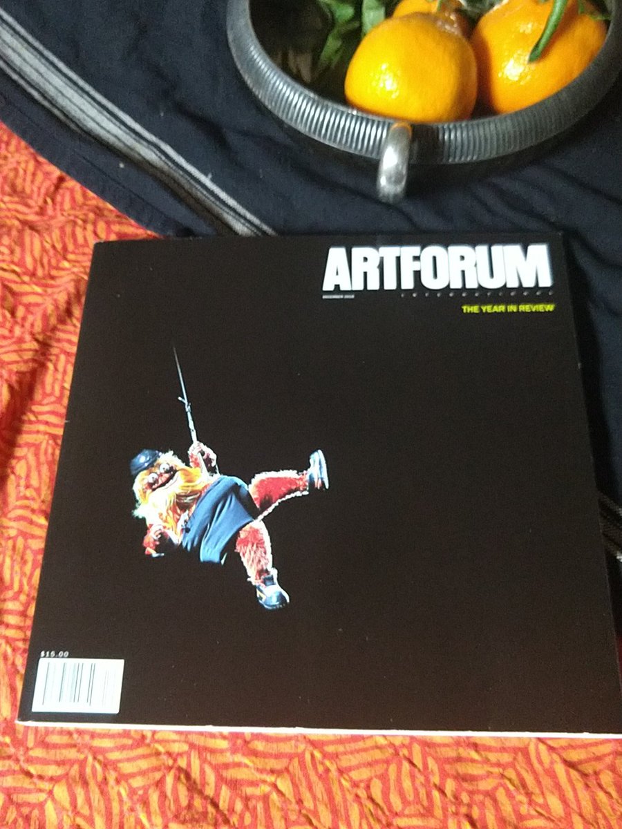 Can confirm the Gritty Artforum cover is real.