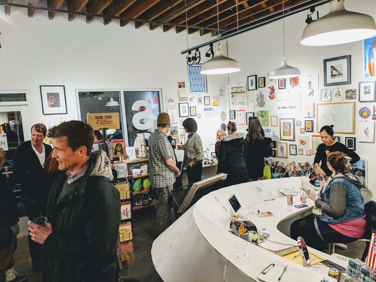 Don't miss out- our annual Artists Holiday Shop is now open for all of your art needs! Today-December 23, Wednesdays-Sundays. facebook.com/events/2133546…