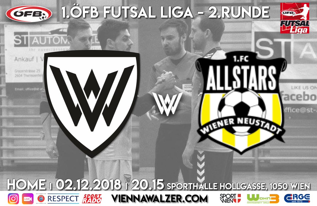 ViennaWalzer's tweet photo. #öfb #futsal #1liga #viennawalzer
02.12.18 Sporthalle Hollgasse, 1050 https://t.co/ngHrKOVveY