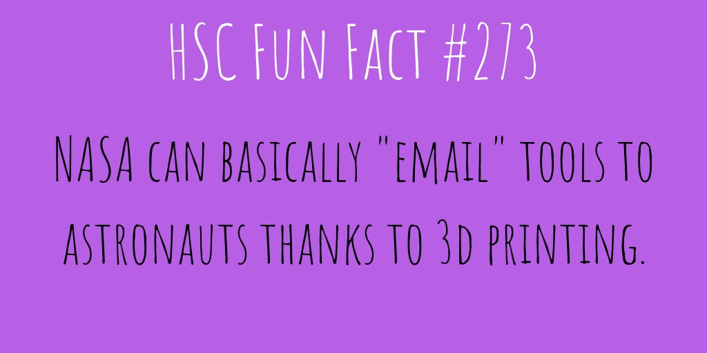 This Fun Fact Friday is out of this world! 😱🌎
_____
#didyouknow #HSC #funfactfriday #funfacts