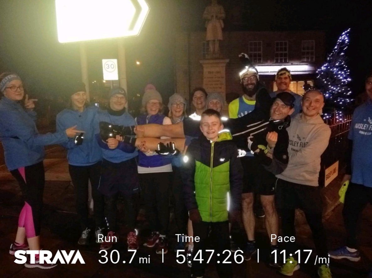 RideWozzy's tweet image. #NovPlus1 Day 30 - CHALLENGE COMPLETED!

Final 5k with some of the @FarsleyFlyers crew!  #RunFARsley
Huge thanks to everyone who has supported!
@sweatpledge complete - dictum meum pactum ✅

Running for Leeds Deaf Children's Society:
justgiving.com/crowdfunding/n…