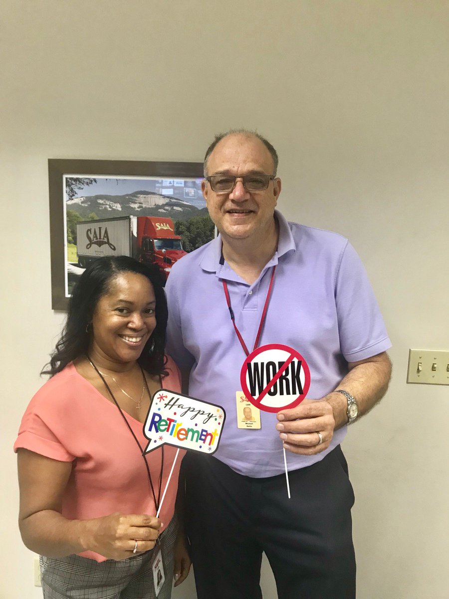 Celebrated the Retirement of <a href="/Saia_Inc/">SaiaLTLFreight</a> LAX Regional Safety Manager, Mr. Gatto!  After 18 years of service, he is officially retired!  <a href="/SzydelKevin66/">Kevin Szydel</a>