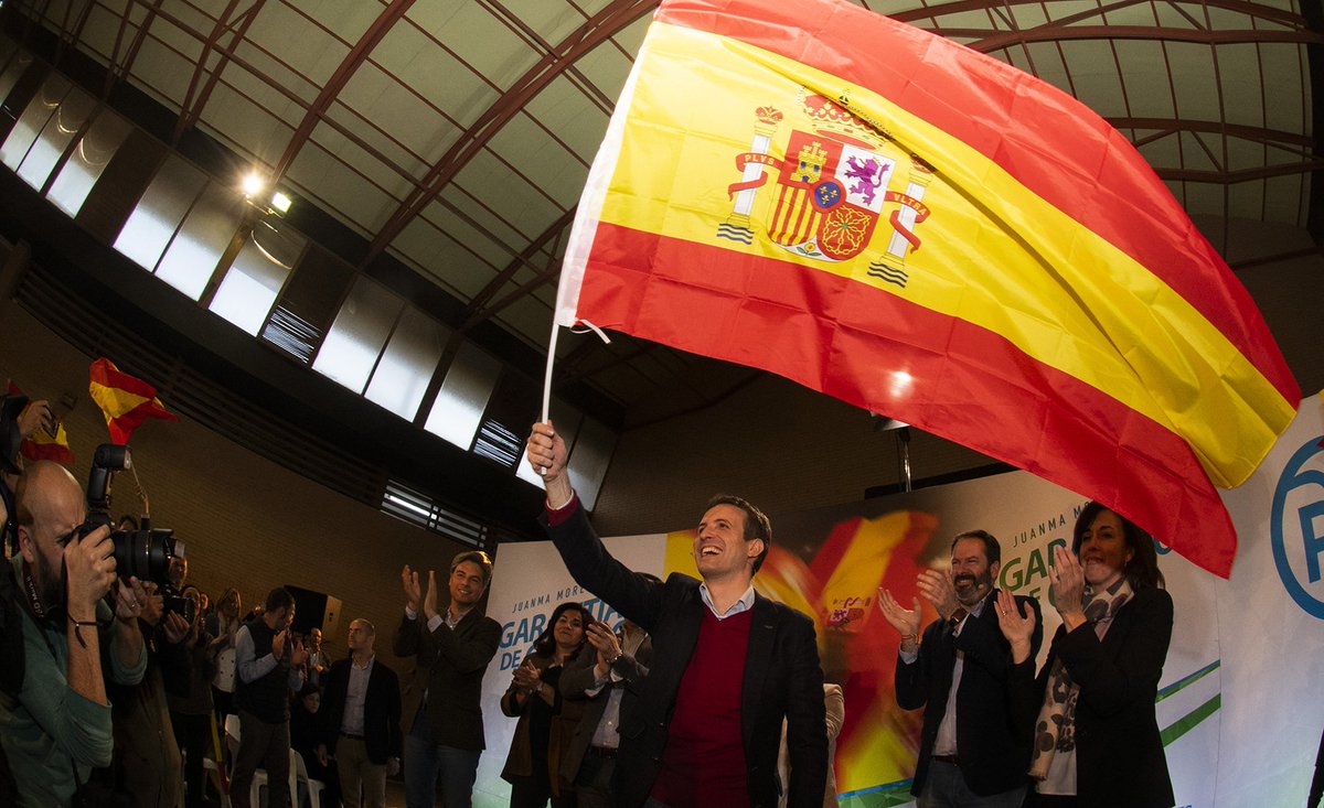 montesinospablo's tweet photo. "Somos el partido de siempre, defendemos los principios de siempre pero lo hacemos como nunca", proclama Casado en el cierre de campaña. “Éste es el único PP”, asegura a los votantes descontentos. “Los que se fueron a buscar al PP fuera del PP ni lo encontraron ni lo encontrarán” https://t.co/jPsh1I0ghb
