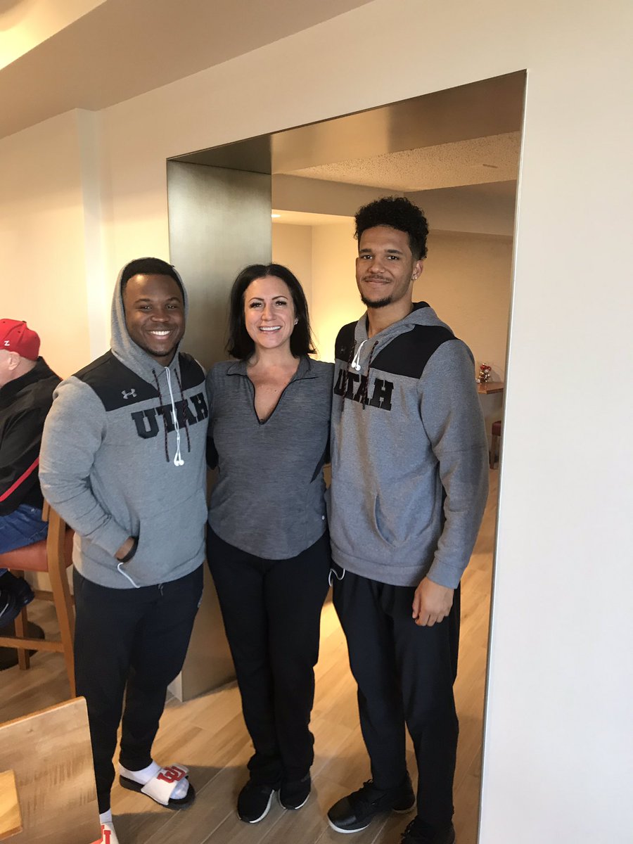 Flew in and came straight to Marriott to Bless our son <a href="/SolomonEnis/">Solomon Enis</a> before the game.