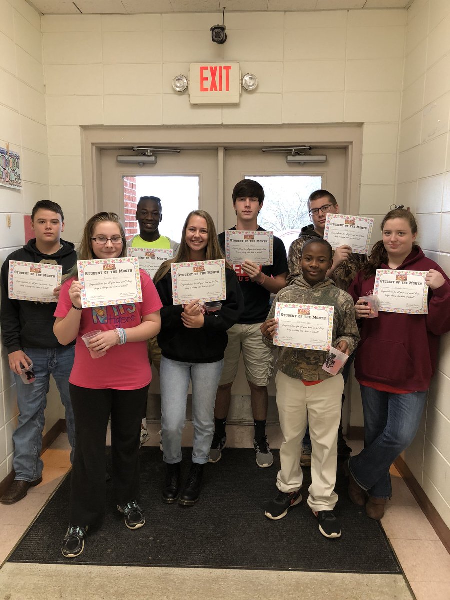 Congratulations to our November students of the month! Keep up the great work!
