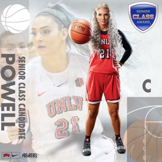 UNLVLadyRebels's tweet photo. CONGRATS to senior center @_katiejpow, one of 30 in the nation named to the @SnrCLASSAward  👏👏
RELEASE - https://t.co/PDIonak9nh
🔴🔴#unlvwbb #BEaREBEL 🔴🔴 https://t.co/3SxT1VhZwf