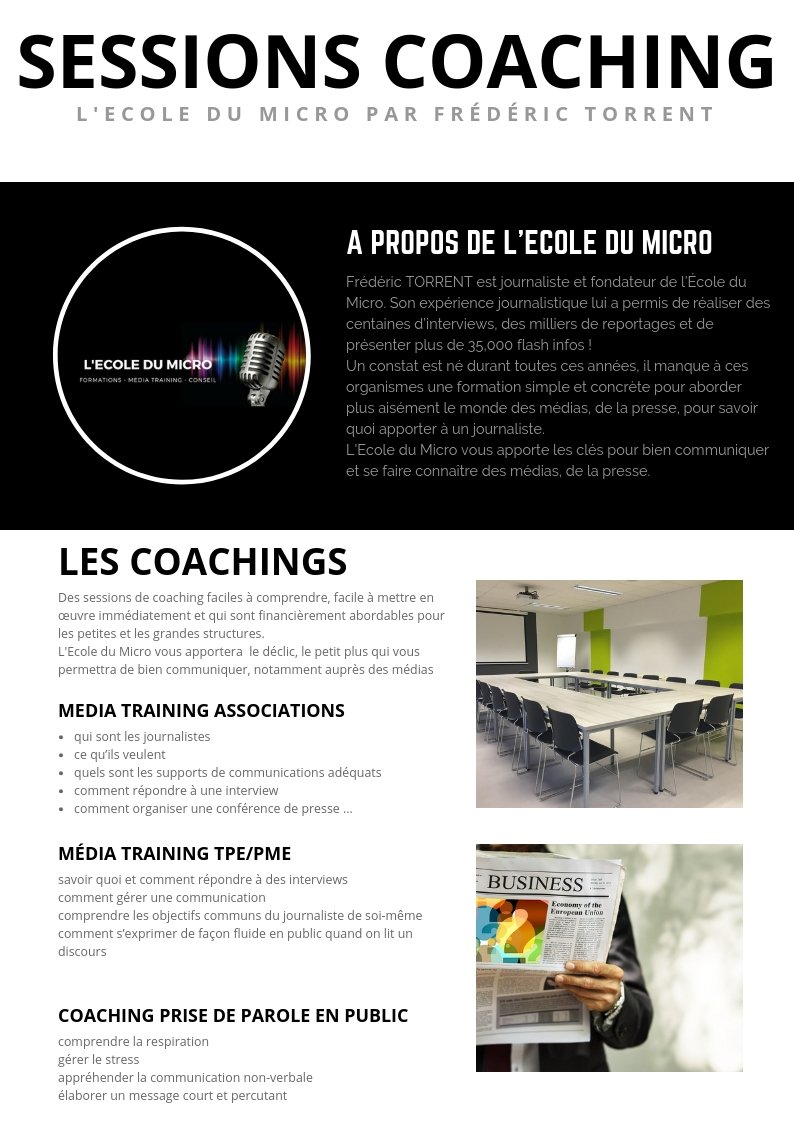 Vous souhaitez capter l'attention des médias pour une meilleure visibilité mais vous ne savez pas comment faire ?
L'Ecole Du Micro est le nouveau projet sur DomeCrowd 😃😃🎤🎙📰 domecrowd.fr/projets/l-ecol…
Frédéric vous présente son projet et vous propose des "média training"