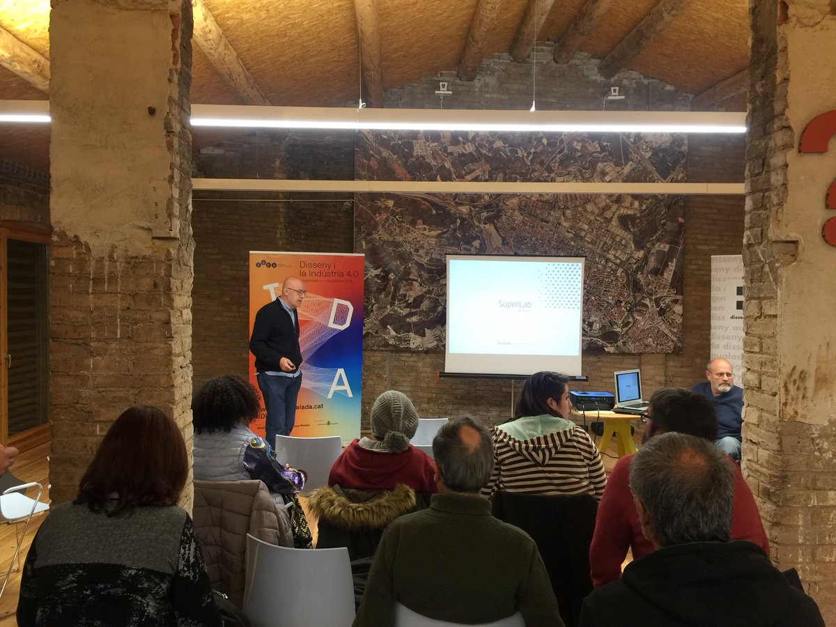 ideaigualada's tweet photo. Comunicats: Pep Valls, consultor en màrqueting estratègic i retail | “Com seran els supermercats del futur? / Projecte SuperLab” | @evvoretail @pepvalls #disseny #Industria40  #idea2018 @dissenyigualada #Igualada #mentscreatives #CATlabs 
 + info: https://t.co/VLyTLKP74L https://t.co/T4ETtSPOS6