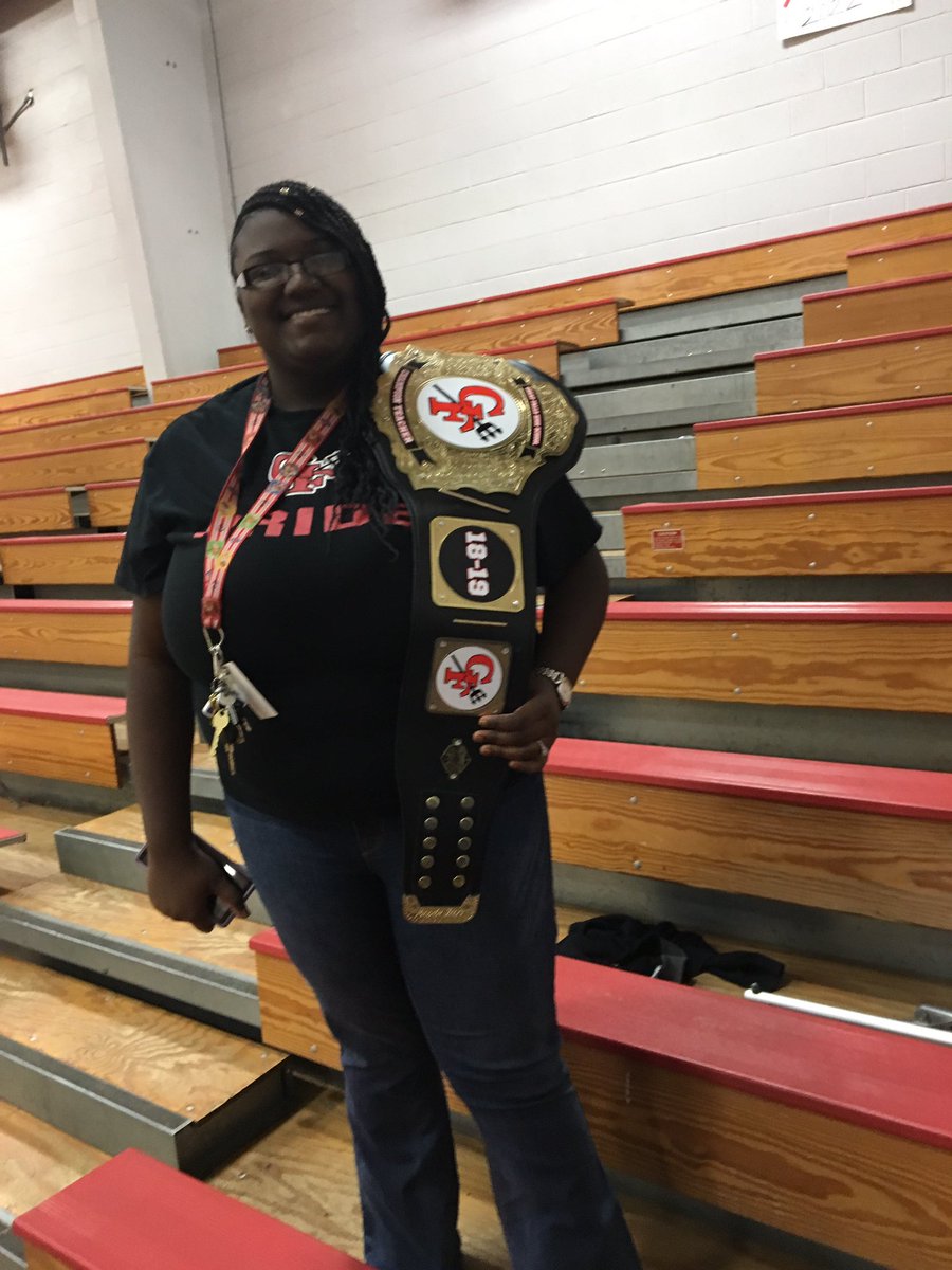 GFHSRedDevils's tweet image. Ms. Johnson Wears The Belt!!!!
#TEACHEROFTHEMONTH #GFPRIDE
