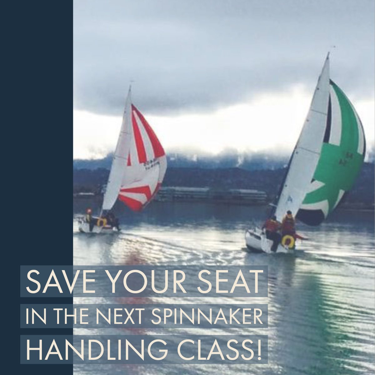 SpinnakerSailin's tweet photo. Boost your racing skills!! Next course starts Dec 8. Call 650-363-1390 or sign up via website: https://t.co/YdNtJtDKMG https://t.co/4y2IyyY4pV