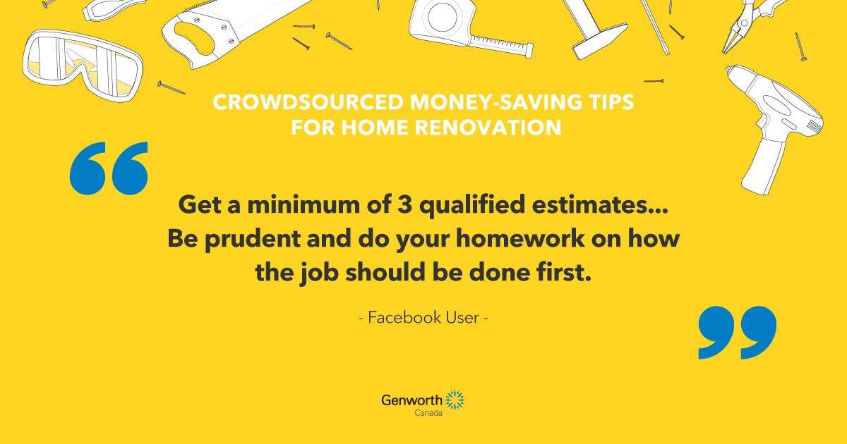 Genworth Canada On Twitter Crowdsourced Money Saving Tips For Home - genworth canada