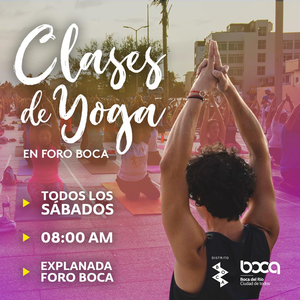 Distrito_Boca's tweet image. ¿Qué te parece una sesión de yoga? Únete todos los sábados en la Explanada del Foro Boca en punto de las 8 AM. ¡No olvides traer tu tapete o toalla!