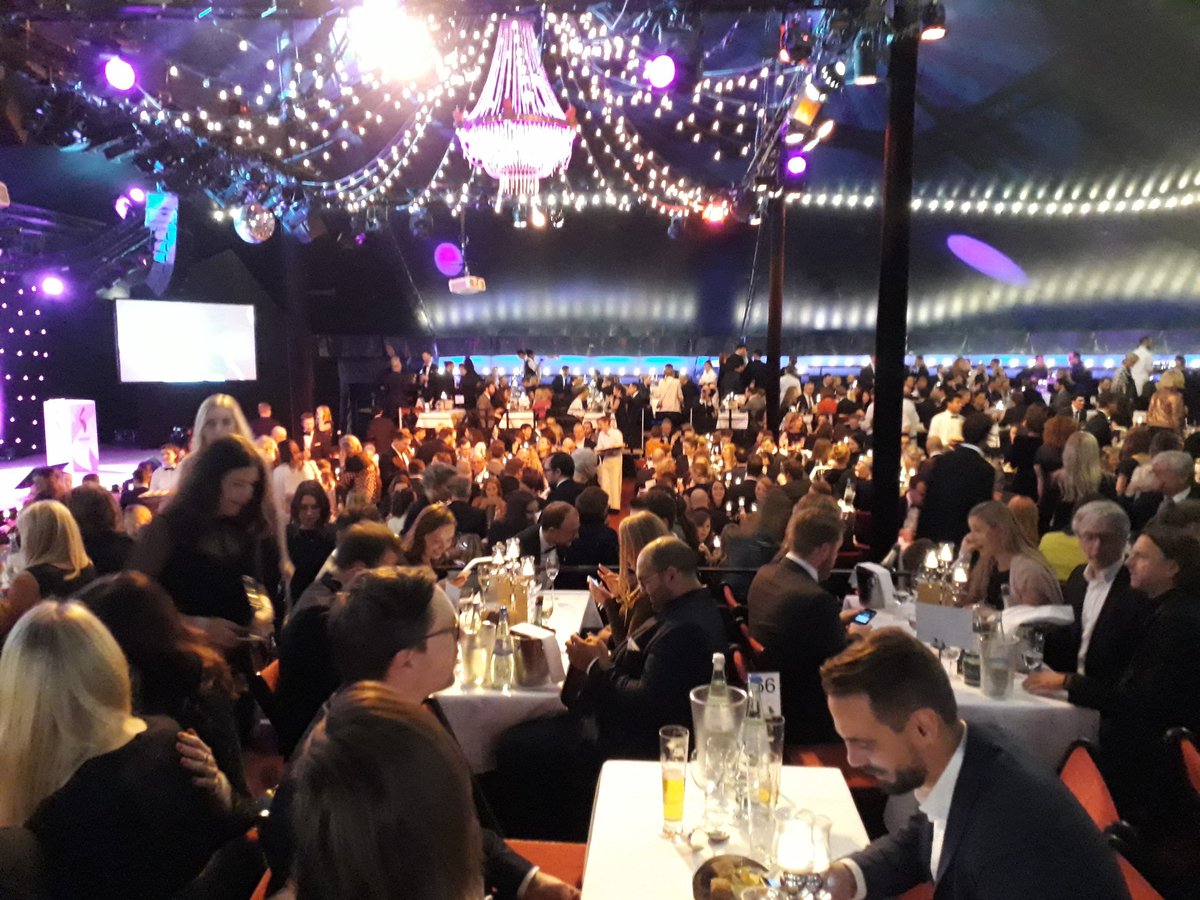Bei der Preisverleihung des HR Excellence Award 2018 in #Berlin - die Spannung steigt #HREA2018