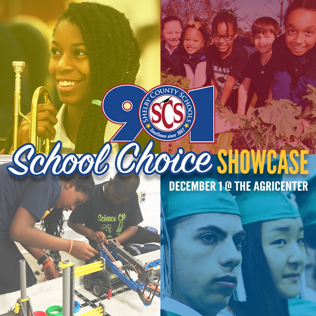 Tomorrow's the day! 11am-3pm at <a href="/Agricenter_Intl/">Agricenter International</a>. Learn more about the unique schools and programs we offer, and enjoy food, fun, and free giveaways. We'll have live on-site broadcasts from <a href="/ambiente1030/">Radio Ambiente</a> and <a href="/Q1075/">Q1075</a>, and student performances all day! #SCSis901