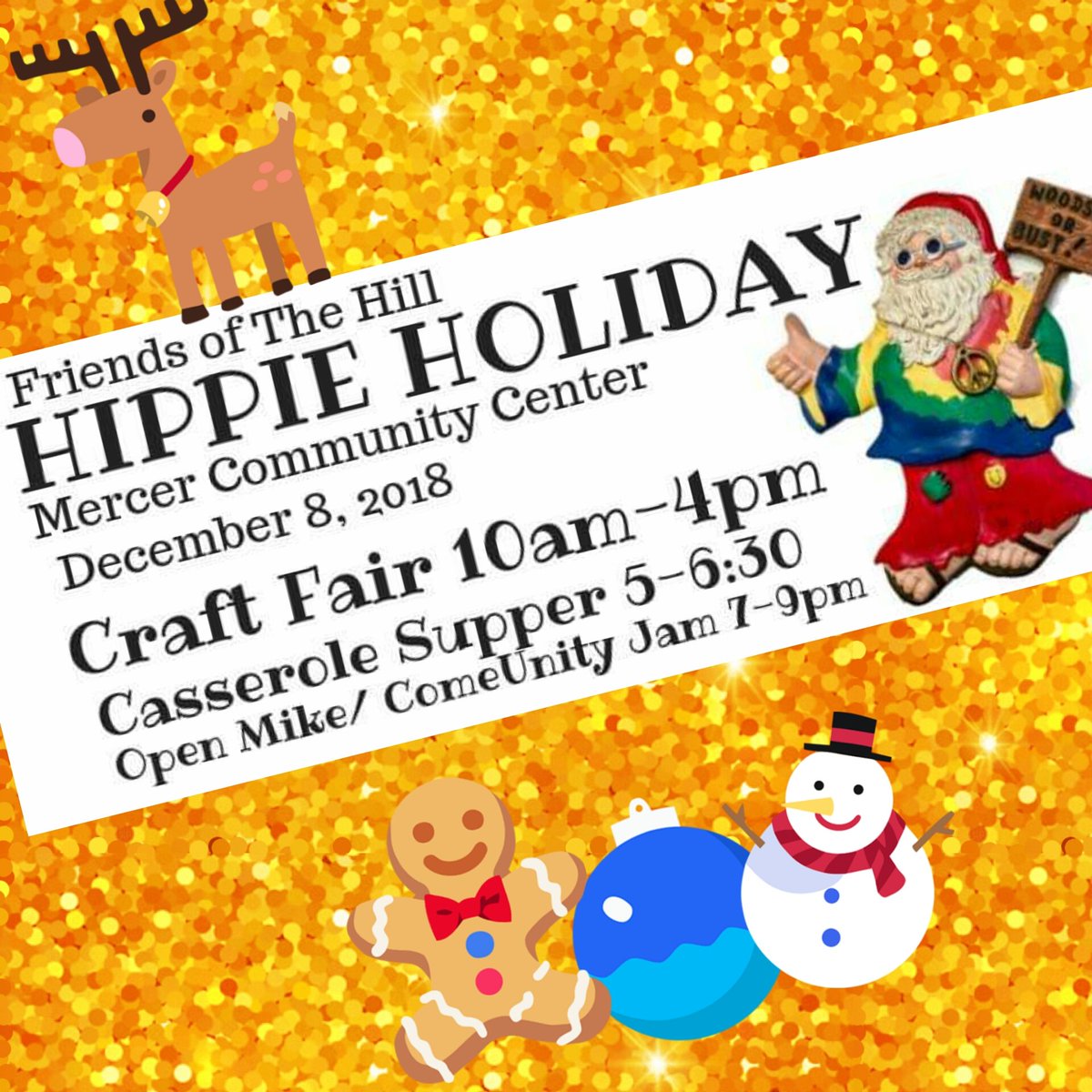 Shellsrocks's tweet image. Next Saturday, Dec 8, join us! Sure to be a lot of fun! Can&apos;t wait to see you all!!

Event Page: facebook.com/events/5316611…

*Vendor tables still available! Check the event page for details!
#maine #craftfair #gotcrafts #mercermaine