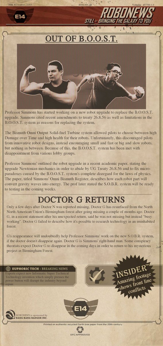 RobonewsR's tweet image. B.O.O.S.T. replacement and more #robonewsrc #robocraft