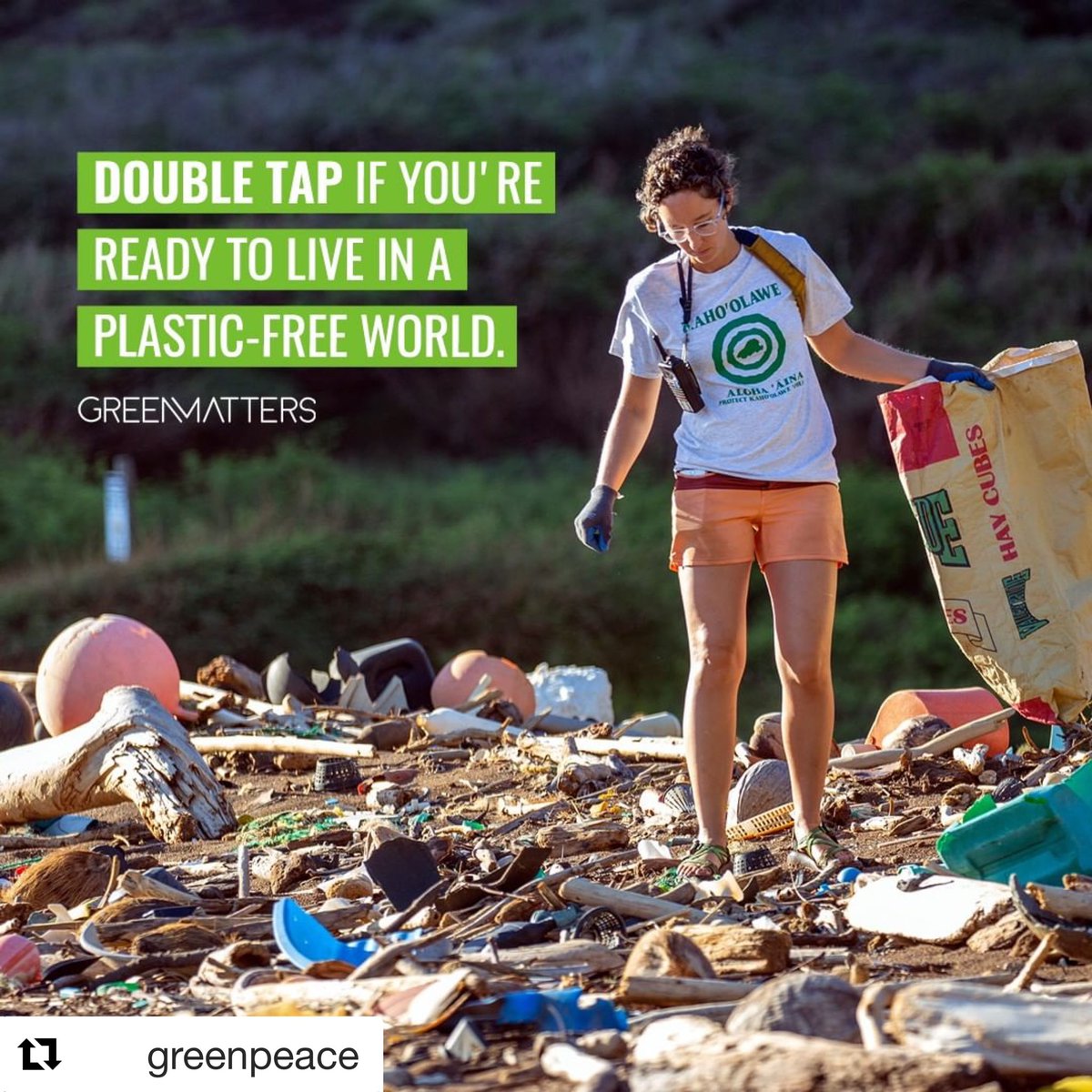 sustainablewld's tweet image. We have solutions to live in a plastic-free world, let&apos;s create the will to do so. Tag a friend and challenge them to break free from plastic today! #learngreen #livegreen #plasticfree #greenpeace #breakfreefromplastic #greenmatters #environment #activism #plastic