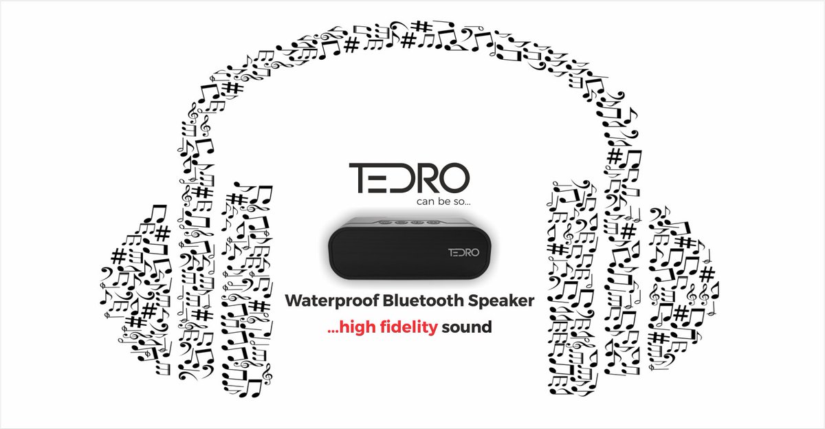 tedroshop's tweet photo. ❓ WHY TEDRO?
...now you can listen to your music with a high fidelity sound.🎧🎼
 Join TEDRO Team! 👇 
✔️ Get YOUR own TEDRO Waterproof Bluetooth Speaker NOW! 
➡️ Find out more here: https://t.co/4hdddaAJo7
#music #life #handsfree #travel #SDCard #happy #bluetooth #speaker #jbl https://t.co/2pJfC8ONjX