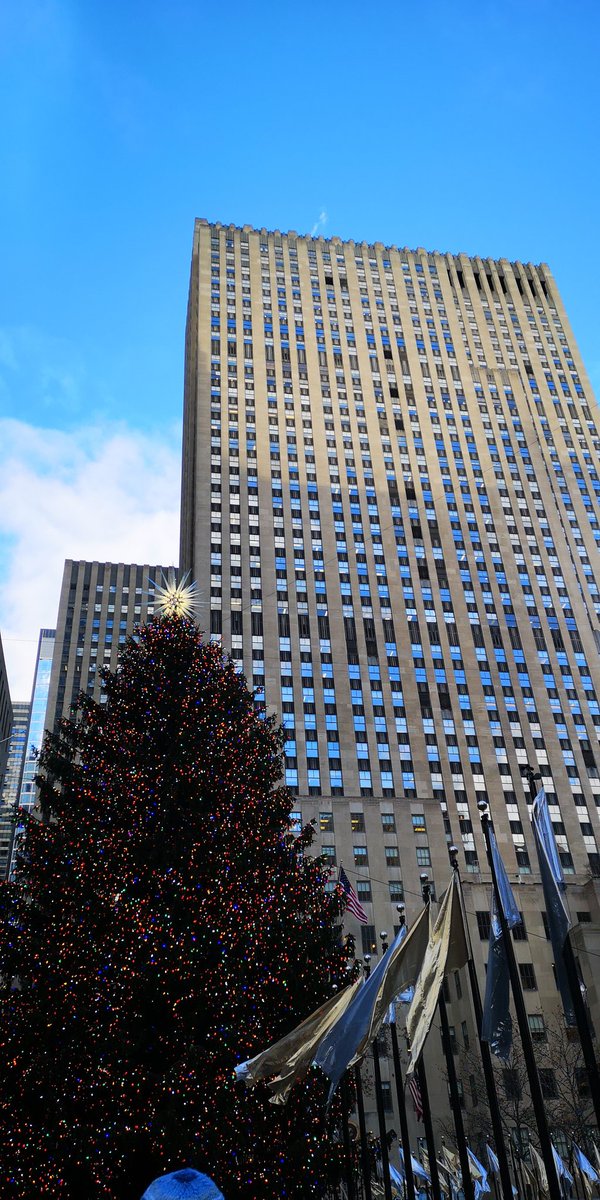 Epperly_li's tweet image. Christmas Tree at #RockefellerCenterTreeLighting
