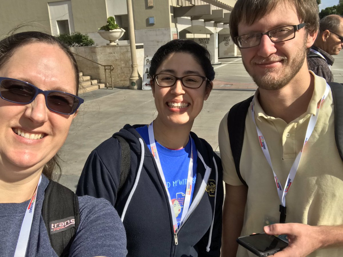 After a great lunch and great discussion, we are back for more learning at CSTA Conference 2018. #onlyatsunnysidehs #CAscience18