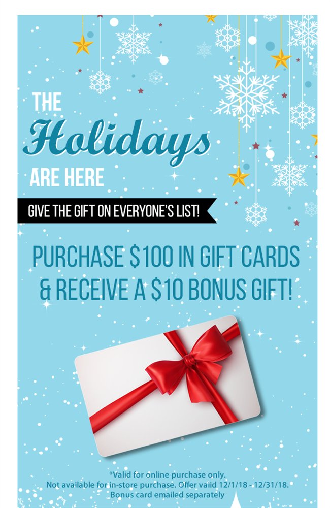 The Gift Card With a Tasty Reward bit.ly/2QsEaaG