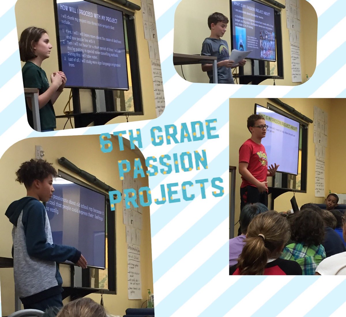 smithdianemarie's tweet photo. These kids are so inspiring!  Amazing to see the variety and depth of interests and goals for this year!  Bravo, 6th grade! @flockofrobins https://t.co/gcD7K1bI96