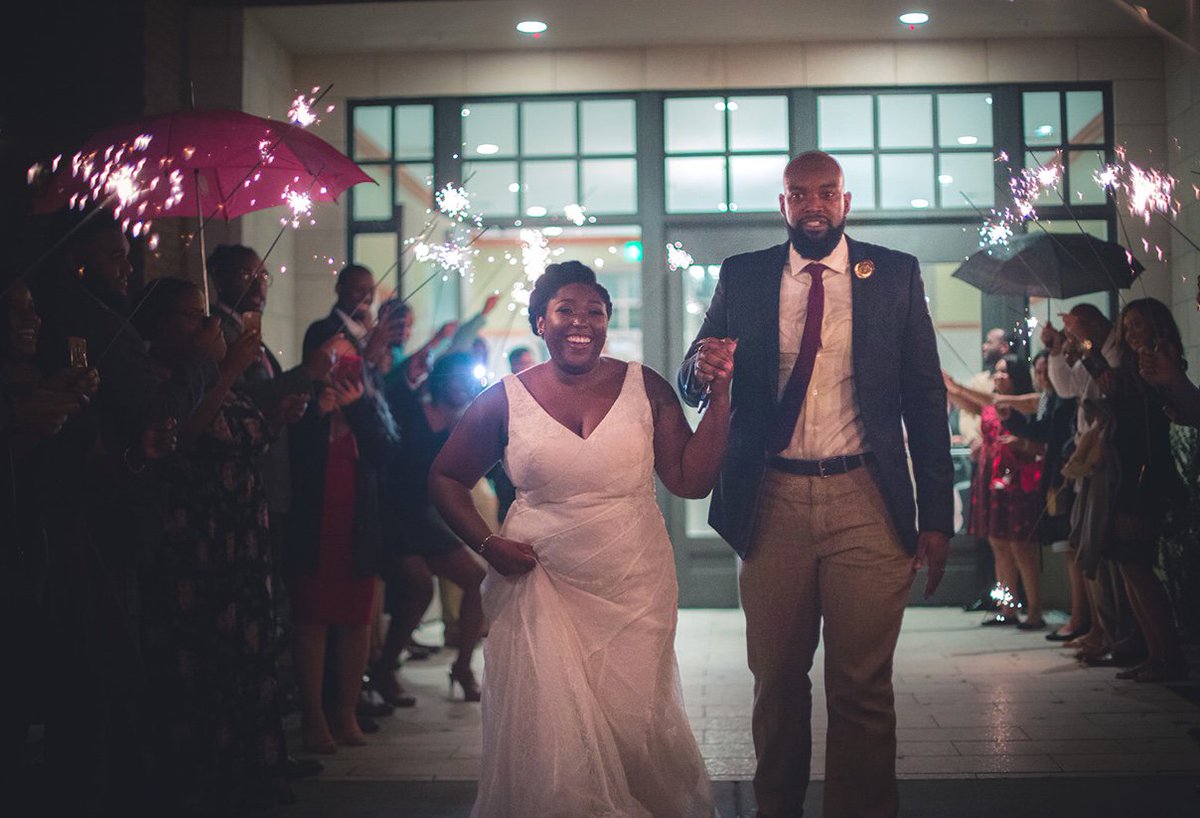 kdreameffects's tweet photo. That Friday feeling: Patterson edition. Congrats to the newlyweds, Dez and Kaylon! https://t.co/qGI2dnbvuA