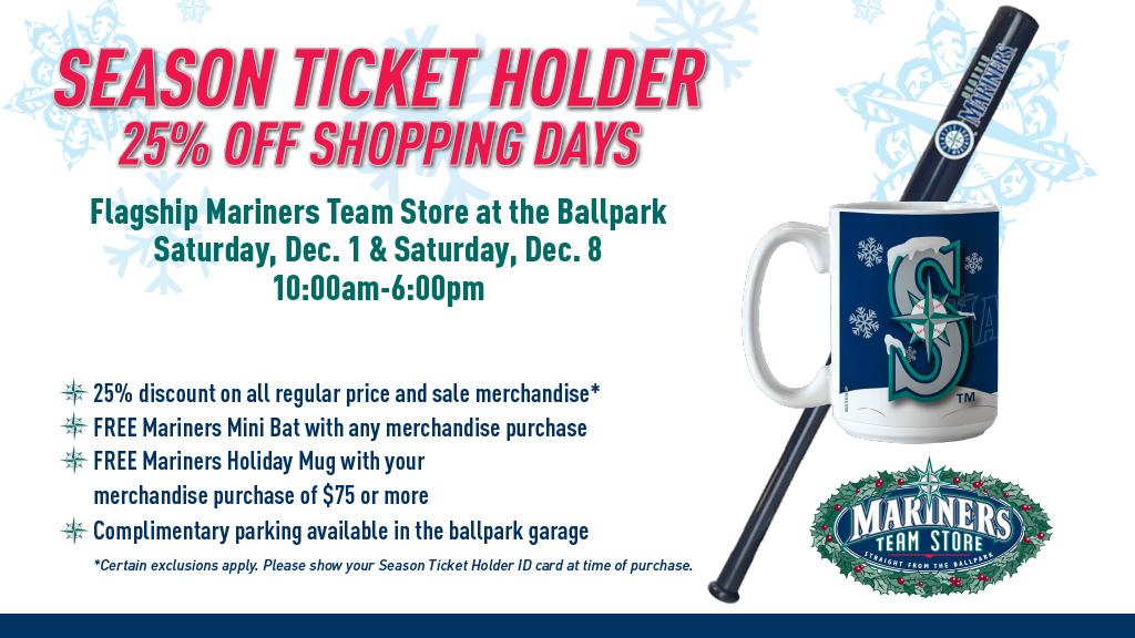 Mariners Team Store On Twitter Tomorrow Is The First Of Two