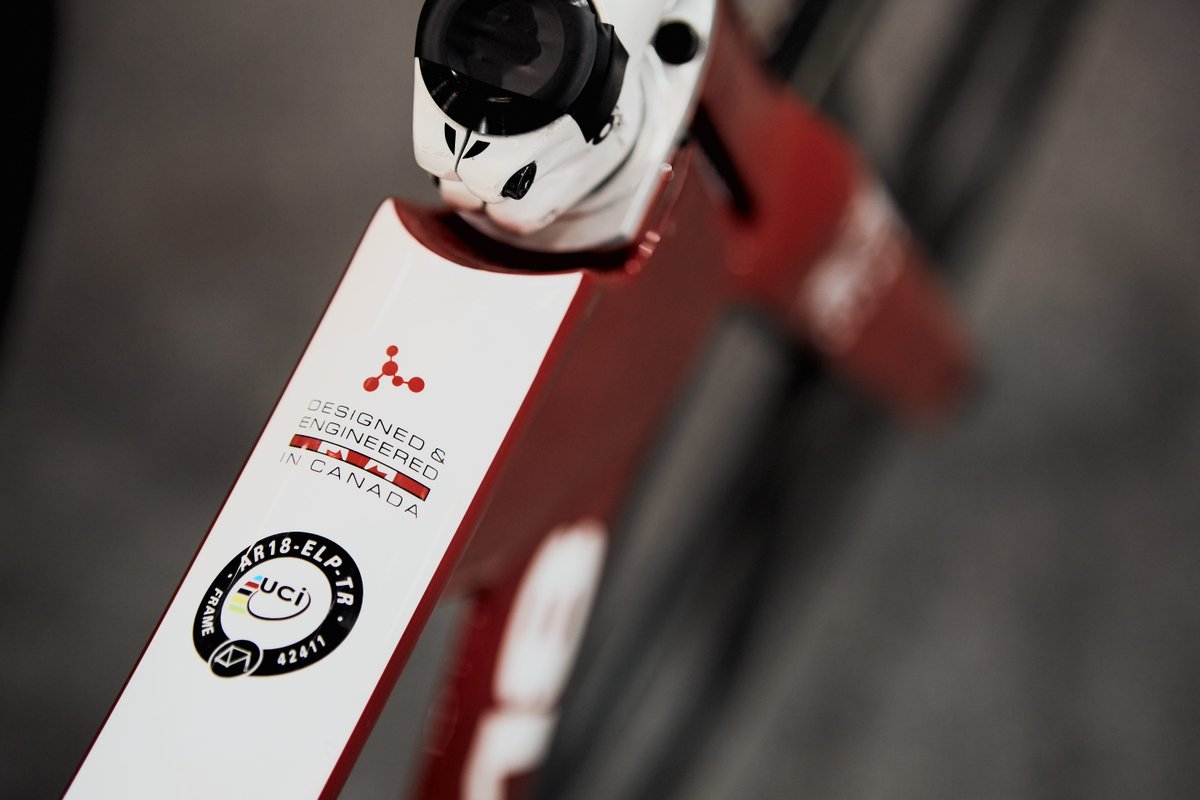 Argon18bike's tweet photo. In the velodrome, one bike leads the way to the podium: the #ElectronPro. Case in point: @CyclingAus (1st), @DK_Cykle_Union (2nd) and @CyclingCanada (3rd + New 🍁 record) at the M's Team Pursuit, as well as @AusCyclingTeam (2nd) & #CyclingCanada (3rd) at the W's Team Pursuit. https://t.co/La7T1oJRDV