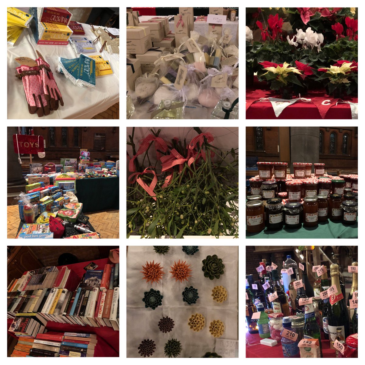 After a busy day we are ready for the Christmas Market tomorrow Saturday 1 December from 11am to 3pm.  Come and join us for glass of mulled while you do some festive shopping and have lunch in our Pop Up Cafe!  #christmasshopping #ChristmasMarket #christmas