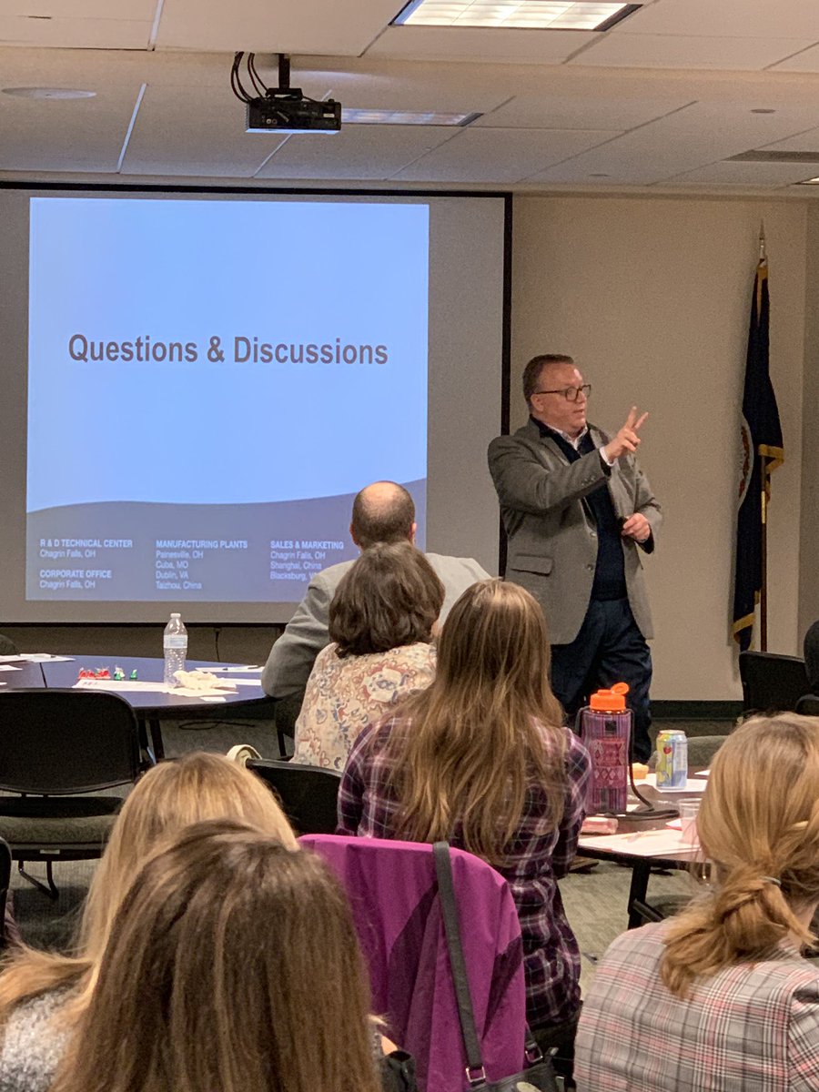Our event today about #onboarding. Thanks to <a href="/RonPoff/">Ron Poff</a> for speaking to our chapter.