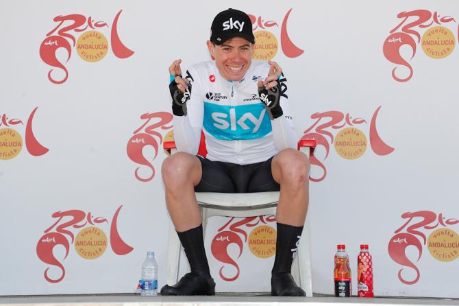 cycling_360's tweet photo. 📷 Rewind the Season 2018
🇪🇸 64th @VCANDALUCIA
📍Stage 5  ITT
✔️Barbate➖Barbate
🚴‍♂️(14.2K) 
🇪🇸 @iamdlax 🏆
🇨🇷 @Andrey_Amador
🇧🇪 @Stefclement

#vueltaandalucia #64RdS #VCA2019 @TeamSky @Movistar_Team @LottoJumbo_road https://t.co/yU84RSrgex