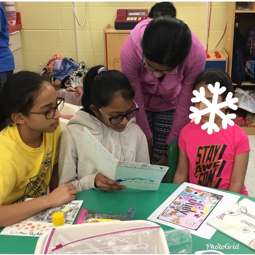 CardosoTeaches's tweet photo. Turned our published writing into picture books to share with our K buddies! #edisonk12 #mlkedison https://t.co/zRGdBx3P5I