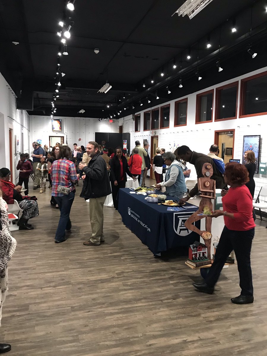 iSTEAMlearner's tweet photo. #UNBROKEN18 is in full swing at Jessye Norman School downtown! Great turnout so far for the showcase of our transformative chakras #STEAMTEAMS #STEAMerdreamer @rawrdimus https://t.co/dkFwPLGMKL