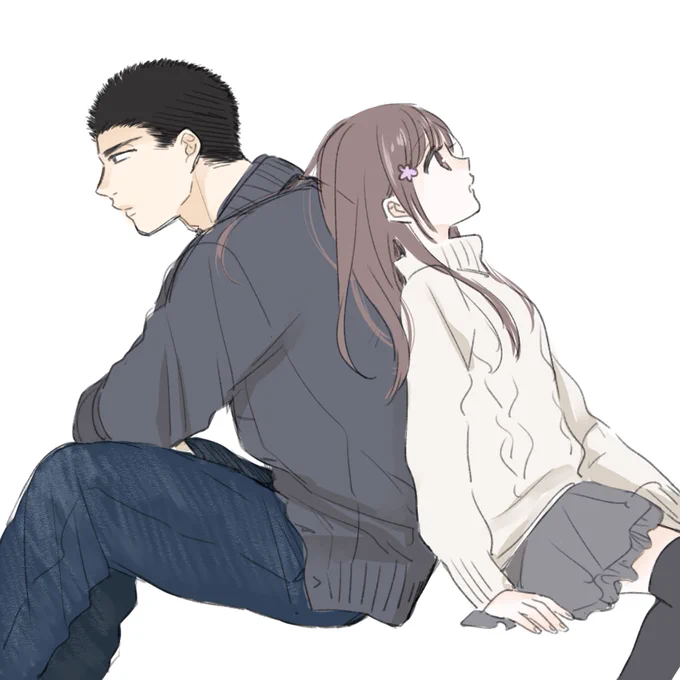 ブス花らくがき。
冬はニットを描くのが楽しいです。ロク 