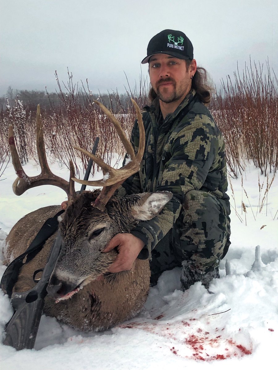 Everything finally came together for Dustin on the last day of the season! This was one of the bucks he was waiting for and he made a fatal error about an hour after daylight. #huntpure #taggedout #kuiunation <a href="/KUIU/">KUIU</a> <a href="/YamahaMotorCa/">Yamaha Motor Canada</a> <a href="/OzonicsHunting/">Ozonics Hunting</a> <a href="/studiodmedia/">Studio D Media</a>