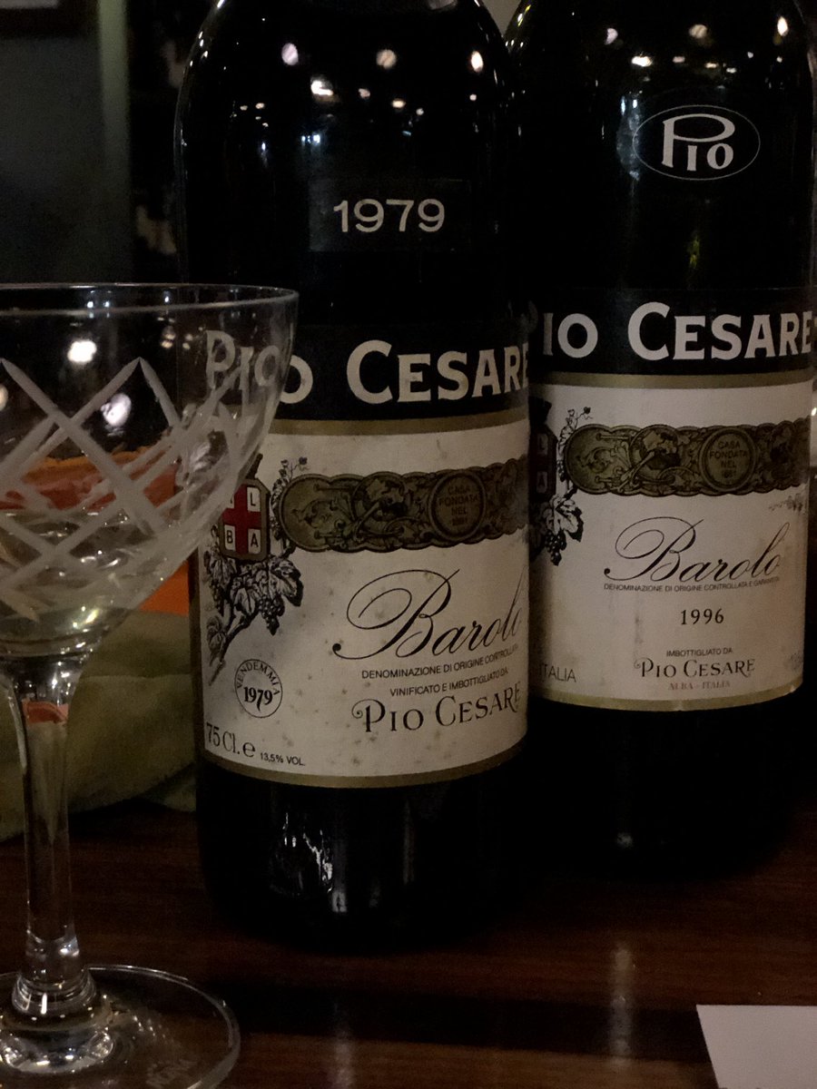 Yes please.  #piocesare #barolo #1979