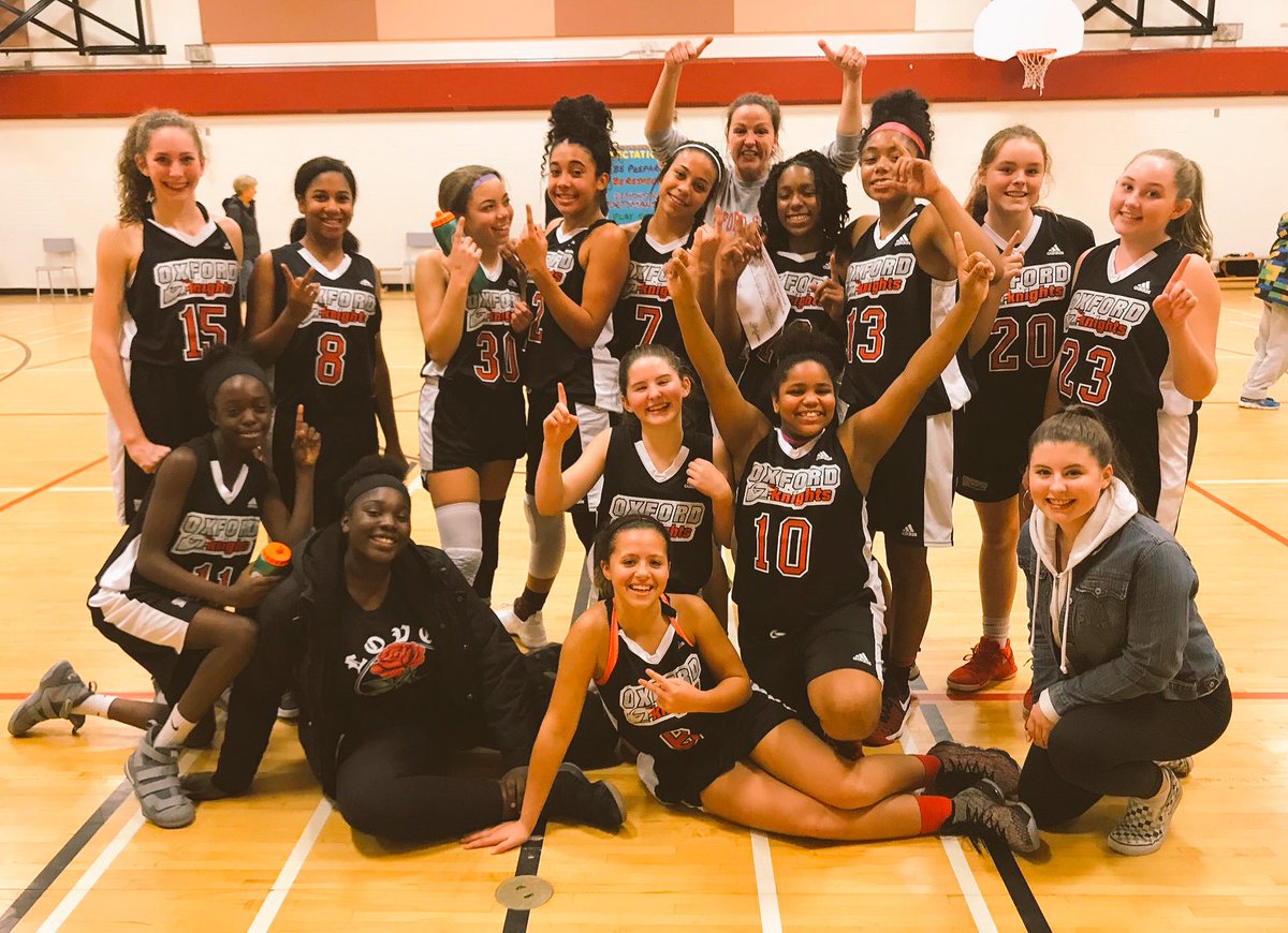 I am SOOOO proud of these girls!!! 
What a team!! And what a game vs @RLJH_HRSB!! Championship game Monday Dec 3rd 4:30pm !!@GCJHWildcats #LuckyCoach #AlumniSupport #LoveYouAll @oxfordschoolhfx @HRCE_JHsports