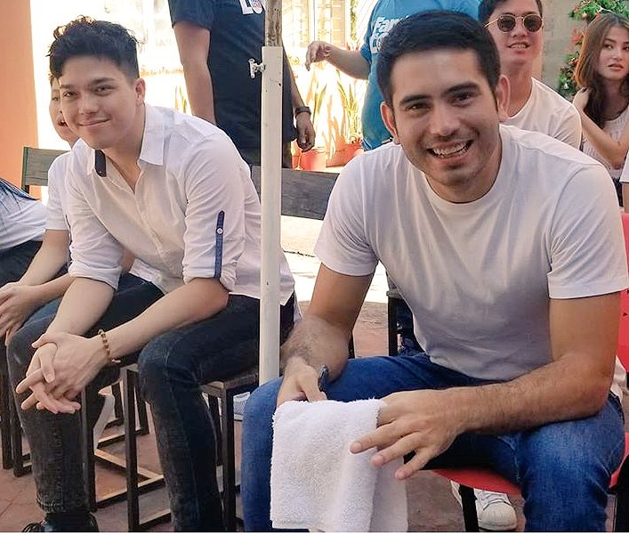 Morning moe and Gerald. #takelife #StarMagicGivesBack2018 #TatakStarMagic