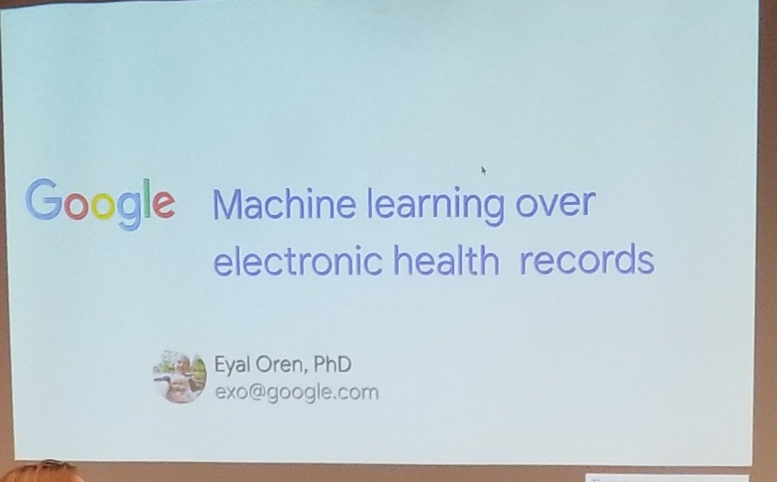 Sleep4Sport's tweet photo. Inspiring @GairdnerAwards symposium on big data for health.
Keys:
1) Big data = volume, velocity, variety
2) Data doesn't = action
3)Value = (Pt experience + outcomes)/cost
4) Messy data beats no data
5) Machine learning is math not magic.
#HealthBytesYYC #uofc https://t.co/27sExXLLem