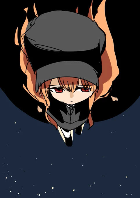 夜を連れる少女 