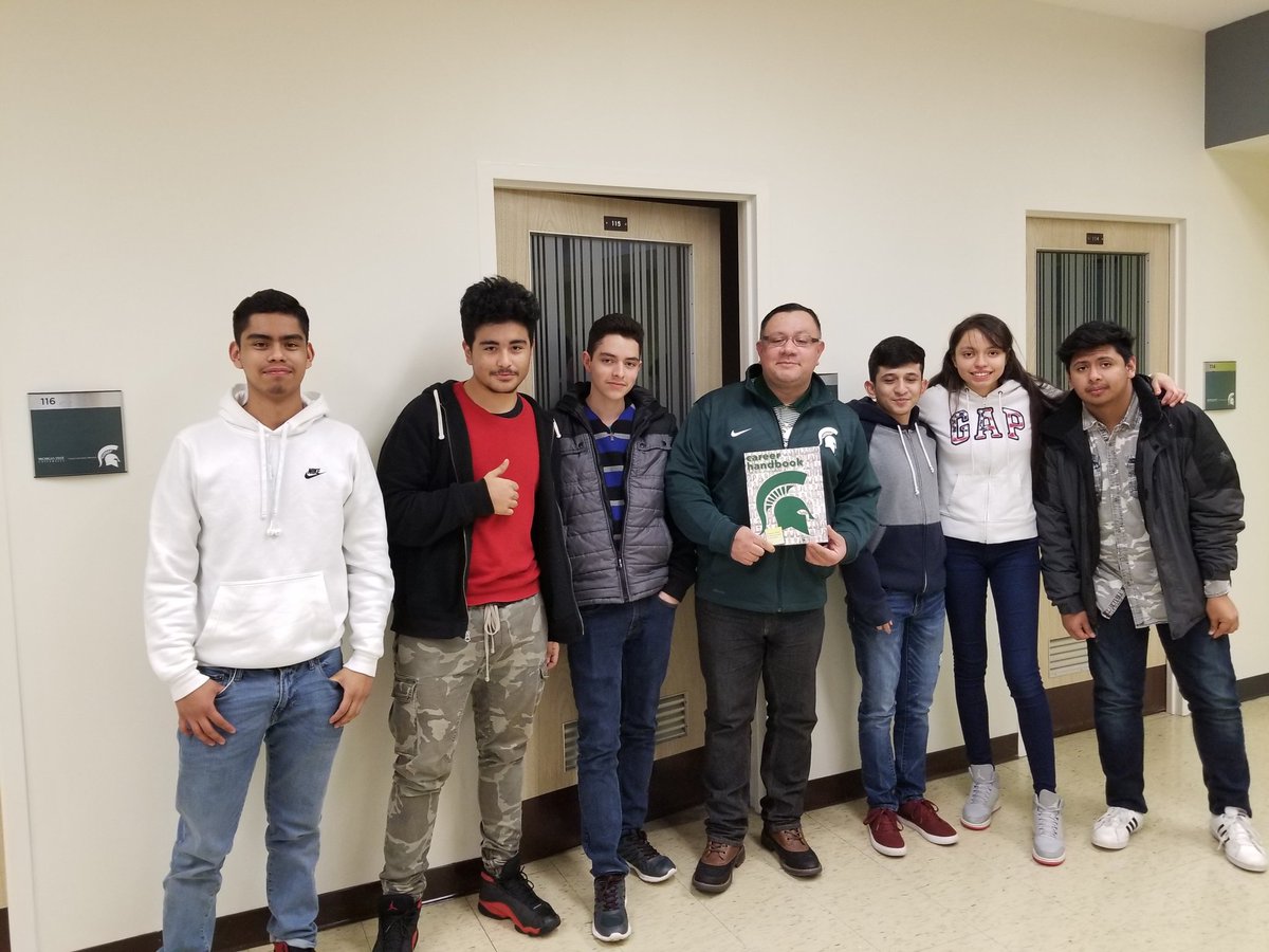Big shout out to MSU Camp Program for hosting our West Ottawa students. Thanks Miguel Torres for your encouraging words!