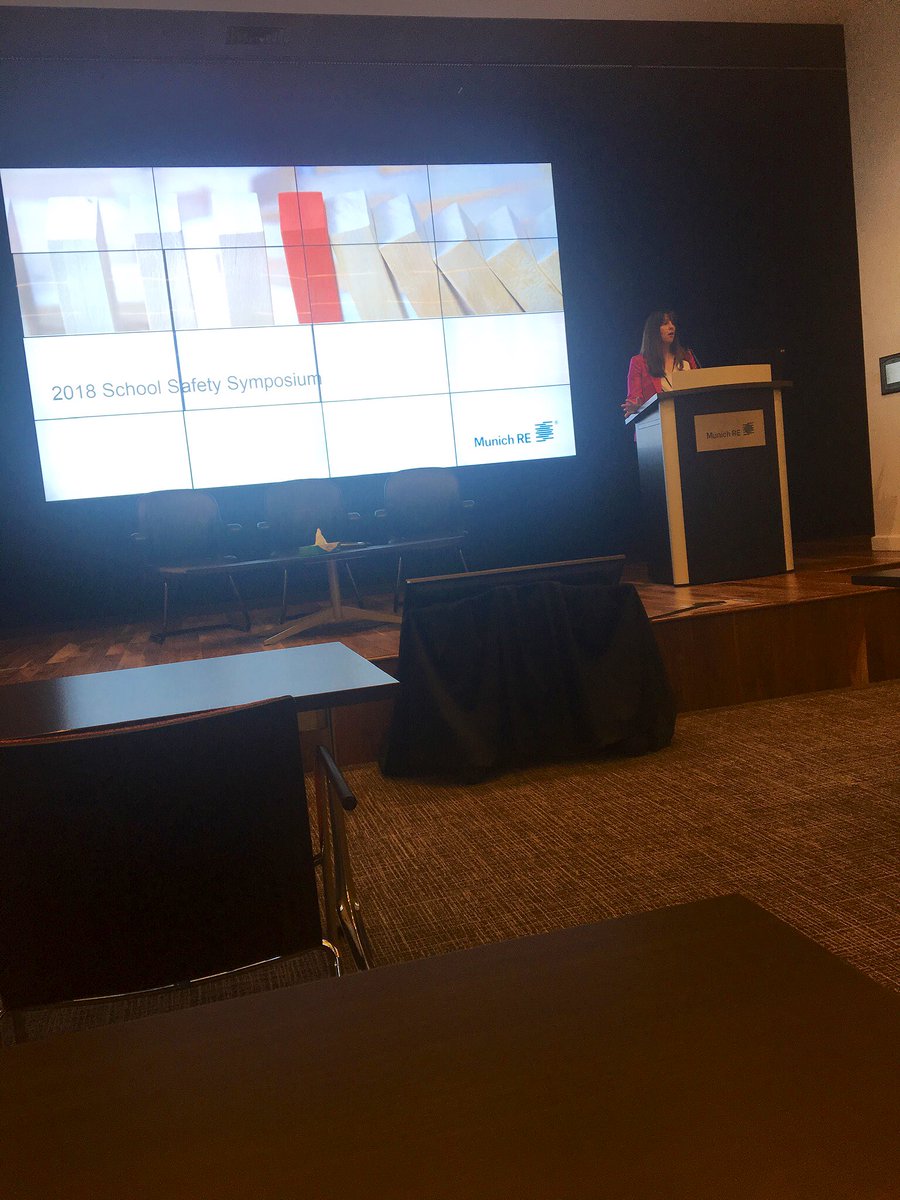JulianneShill's tweet photo. @MunichRe_US #SchoolSafety Symposium! #CommunityMR Great presentations, and valuable discussions this week with clients, brokers and innovative partners! https://t.co/5D3rA3SkdD