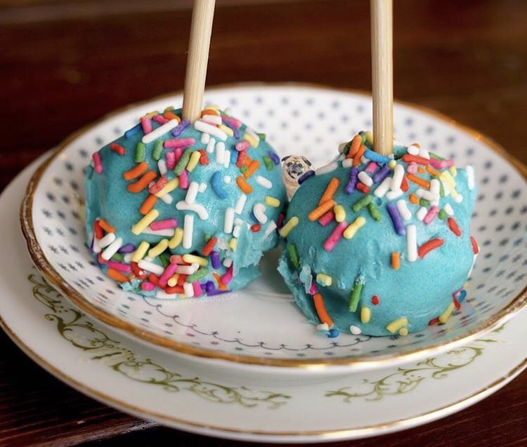 Unicorn Poop inspired cake pops are on pre-order in time for the holidays! 😍 🦄 Holla! 💜🍦 — 📸 by <a href="/miamifoodpug/">Miami Food Pug</a> ♥️
•
#wow #cakepops #delicious #dessert #love #sweet #yummy #dessertporn #nomnom #cake