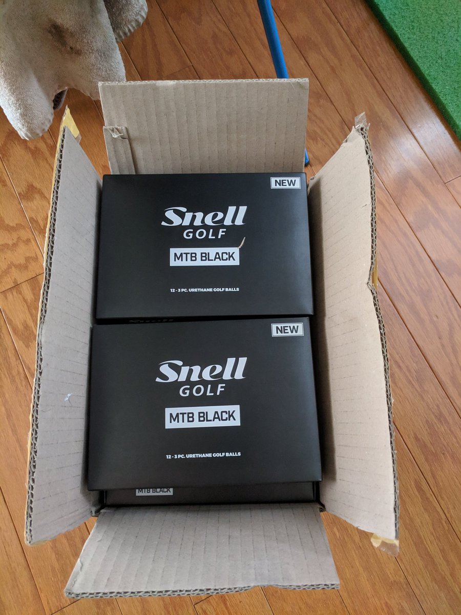 dhartmann34's tweet photo. 8 dozen @SnellGolf #MTBBlack's delivered today! Just in time for Arizona and Florida! https://t.co/yEVbsYy5PN