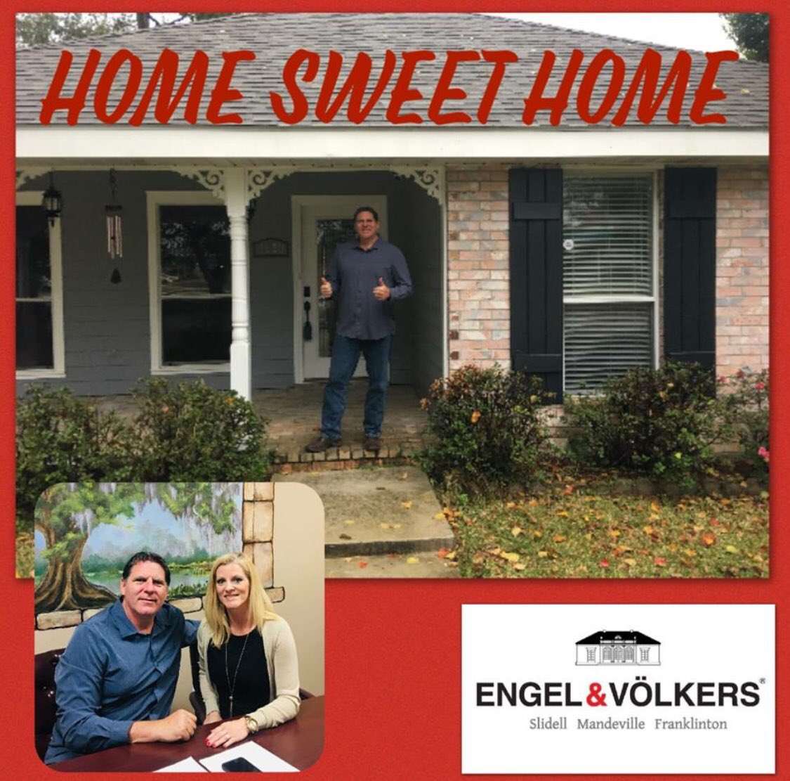 Congratulations to our client, Joel Price!  Joel purchased his new home in the heart of #SlidellLA.

Thank you to Bayou Title for a smooth #Closing! #Teamwork 👊🏻

#NewHomeBuyer #HomeSweetHome #SlidellRealEstate #DavidStewartRealtor