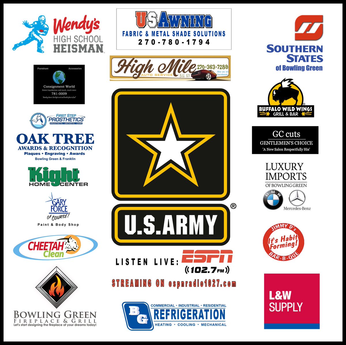 7MMsportsSOKY's tweet image. It’s the last @USArmy #ESPNKY Gamenight! #PregameShow Tune In and join @The_Sports_Web @JbrownESPNKY 4:30p #StateChampionship #Edition