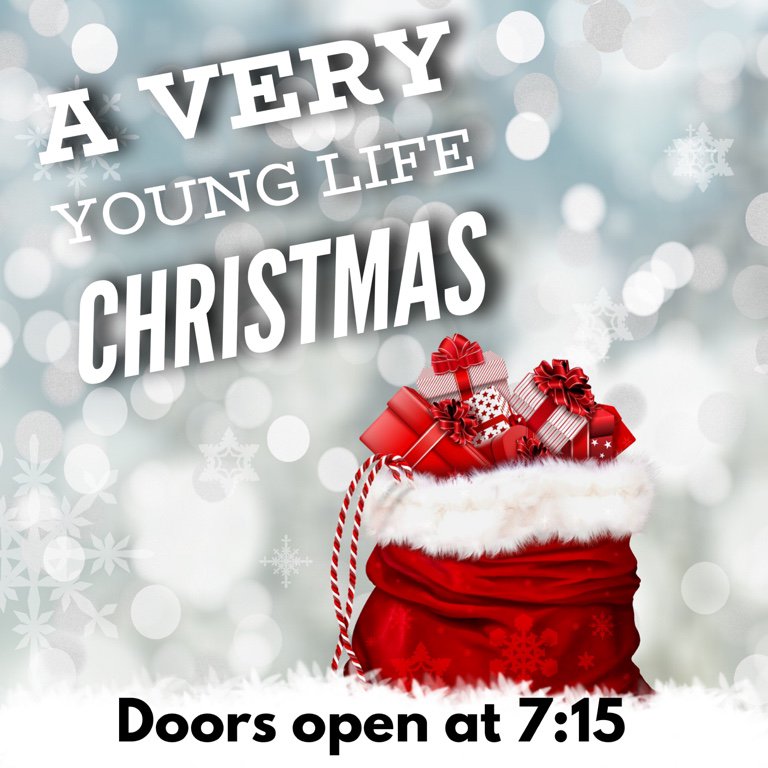 RCHSYL's tweet photo. Have you ever wanted to come check out Young Life or WyldLife in Douglas County? Do you love to have Fun and laugh? If so, this is your chance! Monday December 3rd we are having an All Area Christmas Club! Bring the whole family and join us at 7:15pm at Journey Church! Hope to s https://t.co/i4ZzBz8QjZ