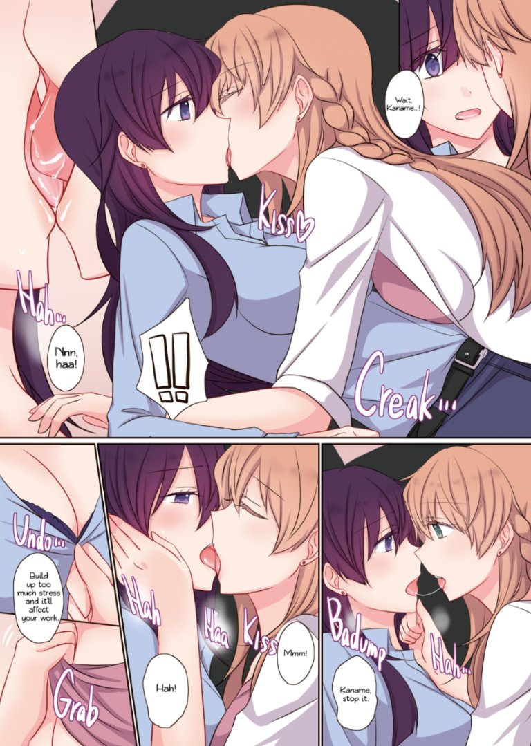 We have more romantic yuri for you with The Office Sweet 365 Append by isya...
